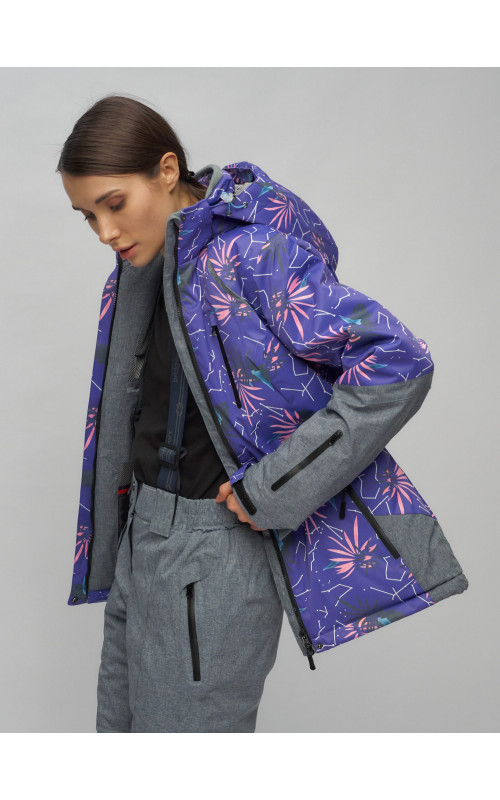 Женский горнолыжный костюм зимний