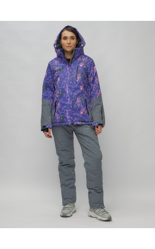 Женский горнолыжный костюм зимний