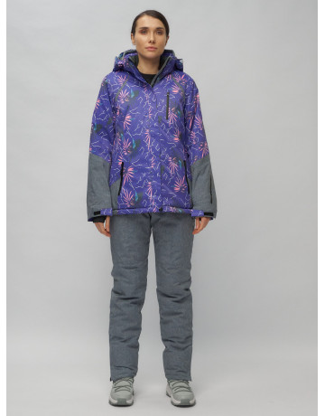 Женский горнолыжный костюм зимний