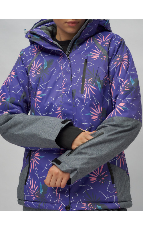 Женский горнолыжный костюм зимний