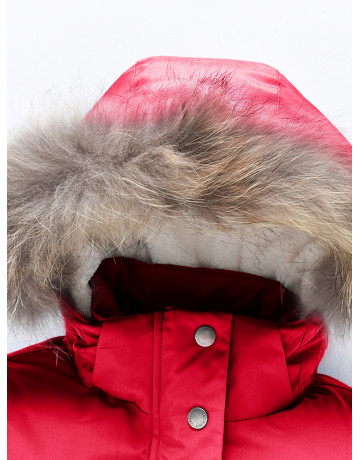 Детская зимняя куртка-парка для девочки.