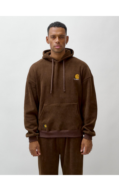 Мужской утеплённый спортивный костюм с начёсом для осени.