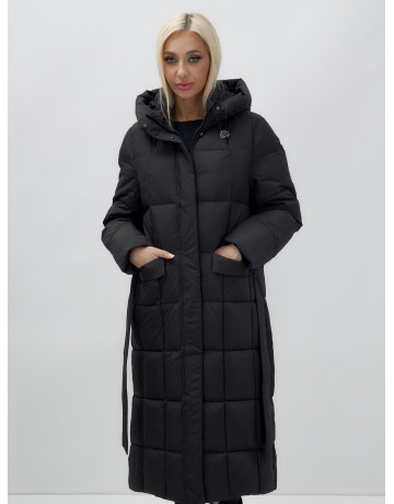 Длинный зимний пуховик для женщин