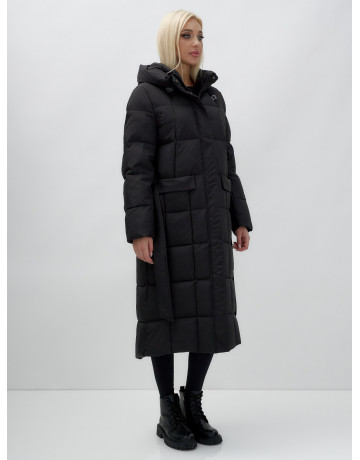 Длинный зимний пуховик для женщин