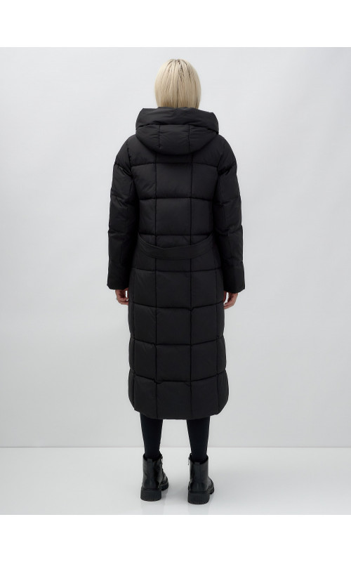 Длинный зимний пуховик для женщин