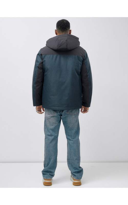 Мужская зимняя куртка больших размеров для активного отдыха