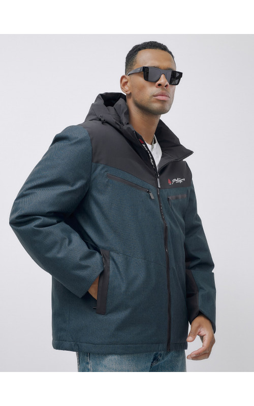 Мужская зимняя куртка больших размеров для активного отдыха