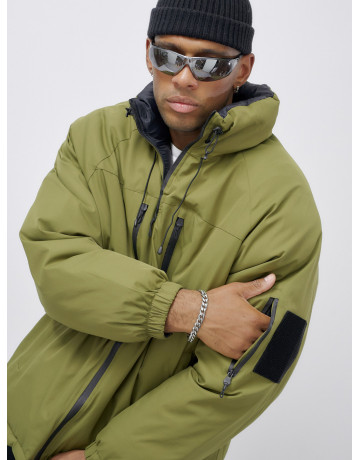 Мужская зимняя куртка двусторонняя для активного отдыха