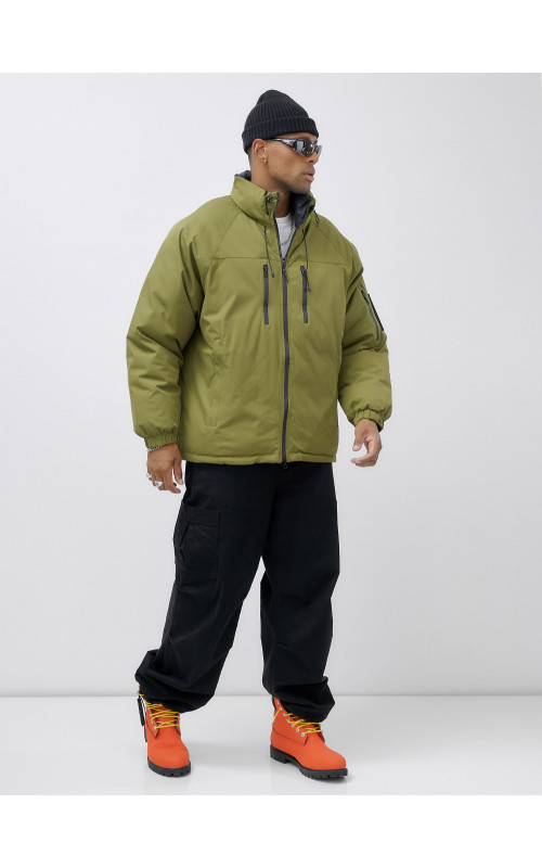 Мужская зимняя куртка двусторонняя для активного отдыха