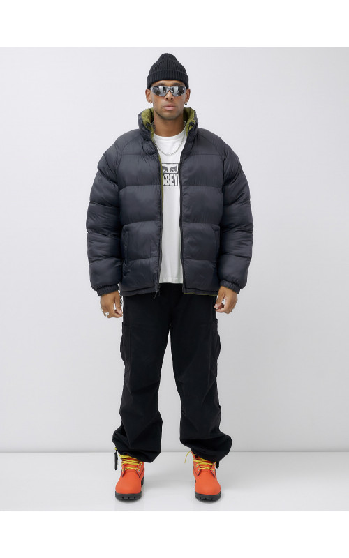 Мужская зимняя куртка двусторонняя для активного отдыха