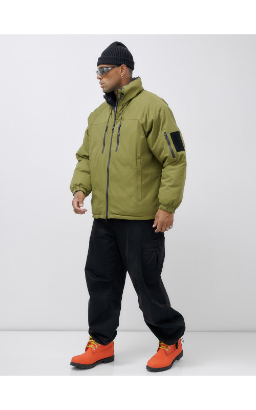 Мужская зимняя куртка двусторонняя для активного отдыха