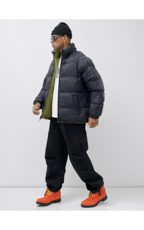 Мужская зимняя куртка двусторонняя для активного отдыха