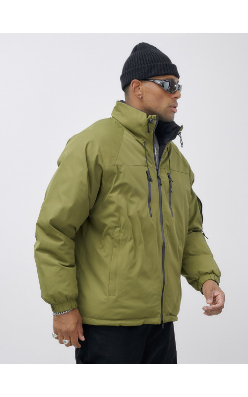 Мужская зимняя куртка двусторонняя для активного отдыха