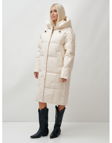Длинный зимний пуховик для женщин