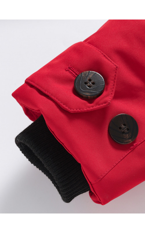 Ветро- и водонепроницаемая парка для девочки, активный отдых