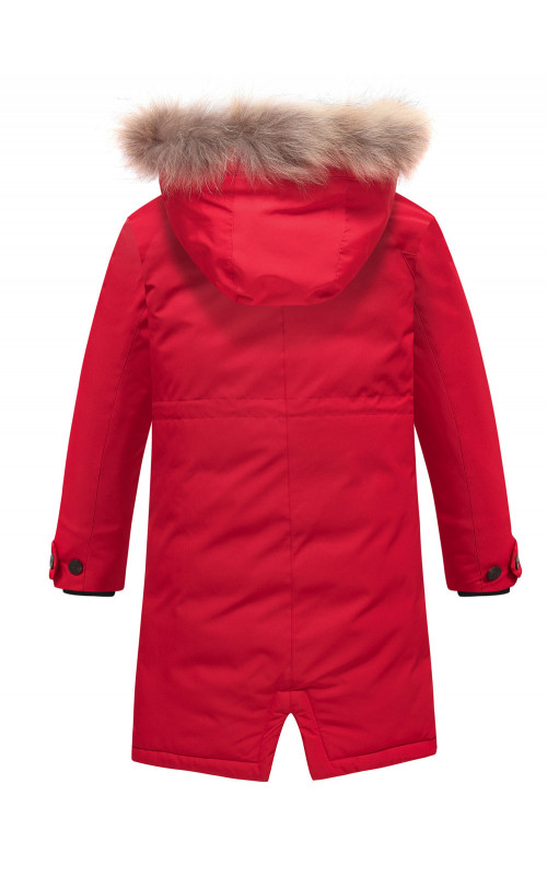 Ветро- и водонепроницаемая парка для девочки, активный отдых