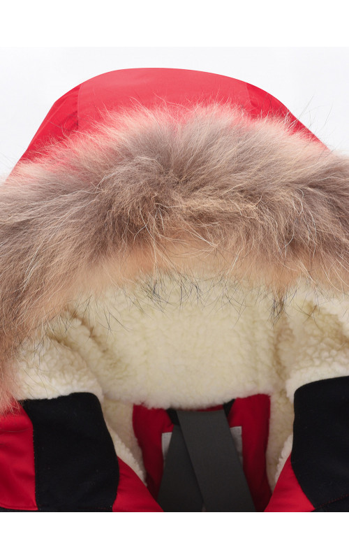 Ветро- и водонепроницаемая парка для девочки, активный отдых