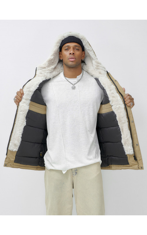 Мужская зимняя парка для активного отдыха