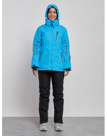 Женский горнолыжный костюм для зимних прогулок и спорта.