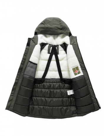 Зимняя парка для мальчика-подростка.