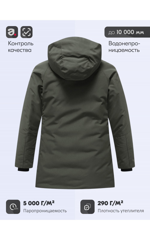 Зимняя парка для мальчика-подростка.