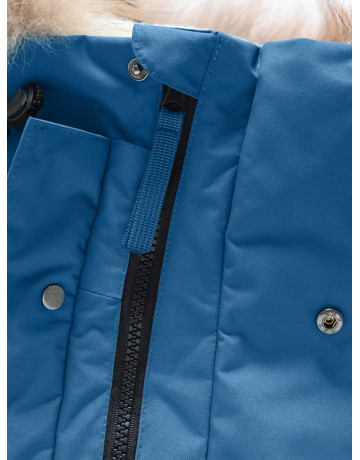 Зимняя парка с мехом енота для мальчика-подростка