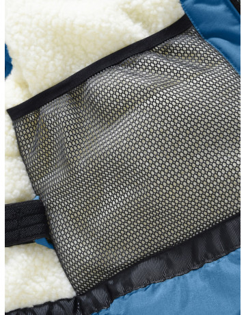 Зимняя парка с мехом енота для мальчика-подростка