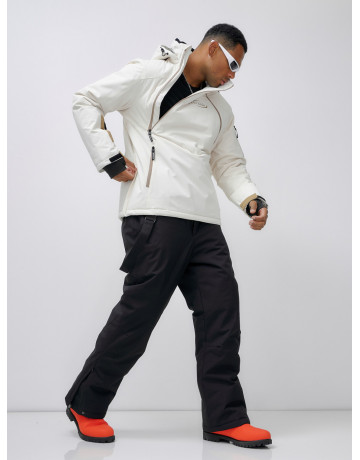 Мужской горнолыжный костюм: куртка-анорак и полукомбинезон