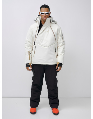 Мужской горнолыжный костюм: куртка-анорак и полукомбинезон