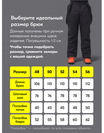 Мужской горнолыжный костюм: куртка-анорак и полукомбинезон