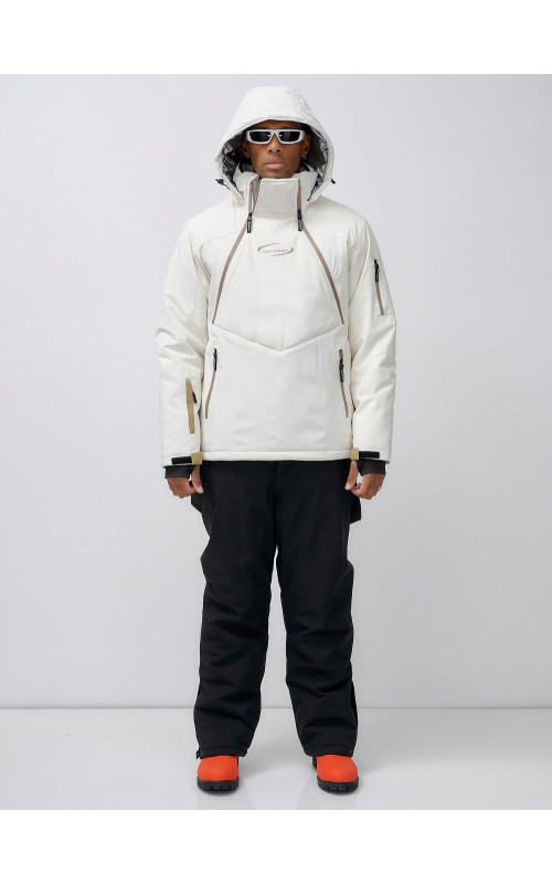 Мужской горнолыжный костюм: куртка-анорак и полукомбинезон