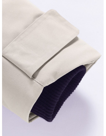 Зимняя парка для девочки-подростка с меховой подкладкой.