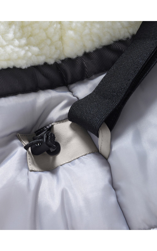 Зимняя парка для девочки-подростка с меховой подкладкой.