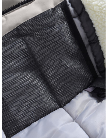 Зимняя парка для девочки-подростка с меховой подкладкой.