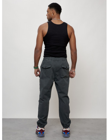 Мужские брюки карго зауженного кроя.