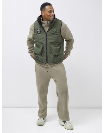 Мужская утеплённая жилетка, стиль и комфорт.