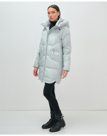 Модная зимняя куртка с капюшоном для женщин и подростков.