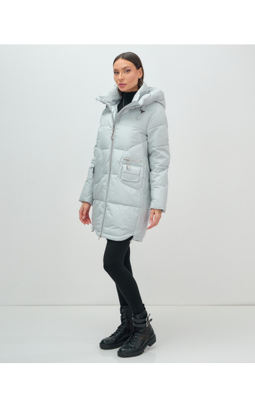 Модная зимняя куртка с капюшоном для женщин и подростков.