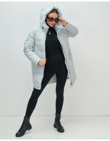 Модная зимняя куртка с капюшоном для женщин и подростков.