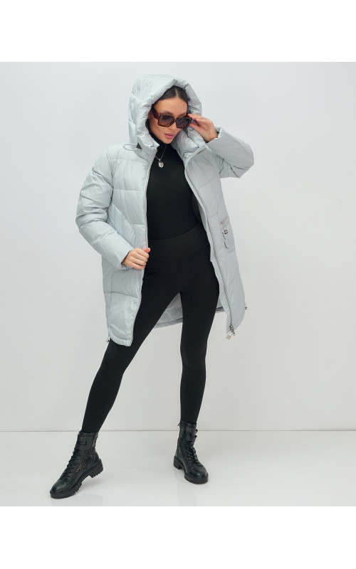 Модная зимняя куртка с капюшоном для женщин и подростков.