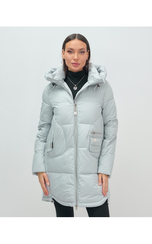 Модная зимняя куртка с капюшоном для женщин и подростков.