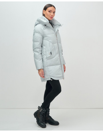 Модная зимняя куртка с капюшоном для женщин и подростков.