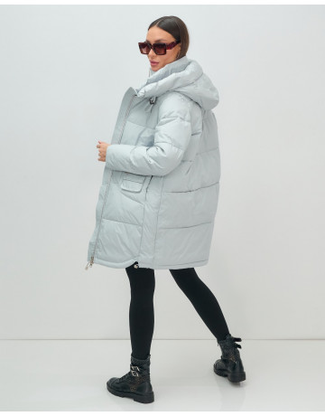 Модная зимняя куртка с капюшоном для женщин и подростков.