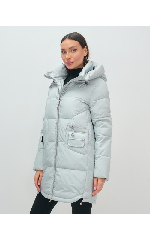 Модная зимняя куртка с капюшоном для женщин и подростков.