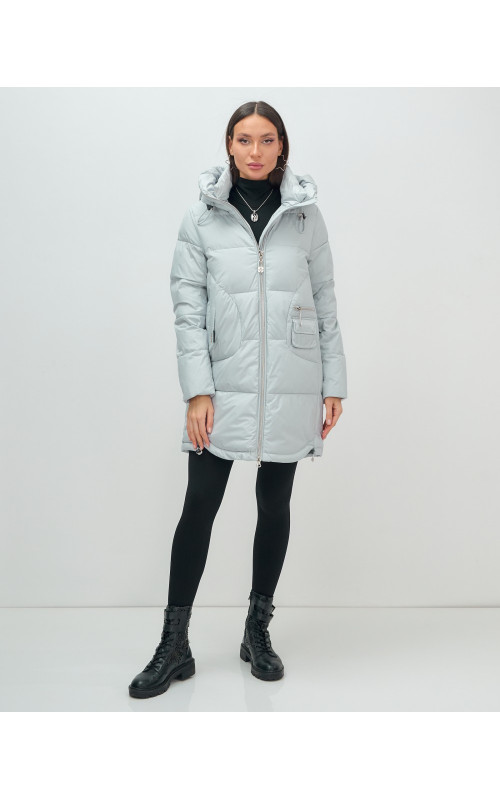 Модная зимняя куртка с капюшоном для женщин и подростков.