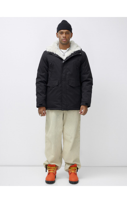 Мужская зимняя парка для активного отдыха.