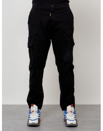 Мужские брюки карго зауженного кроя.