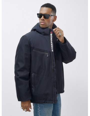 Мужская зимняя куртка больших размеров для комфортных прогулок.