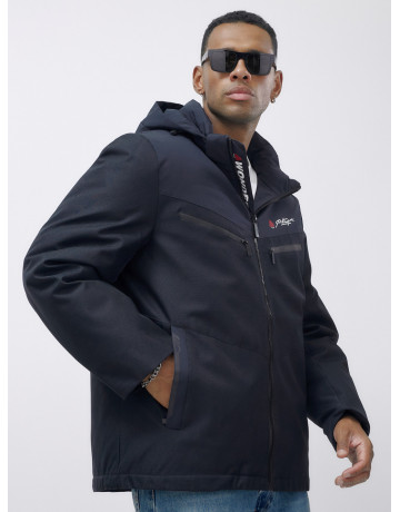 Мужская зимняя куртка больших размеров для комфортных прогулок.