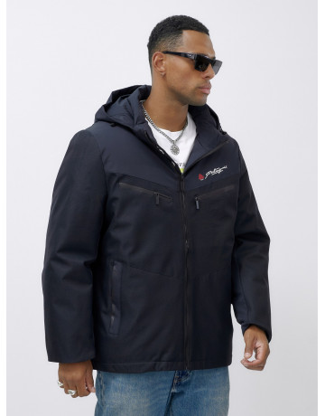 Мужская зимняя куртка больших размеров для комфортных прогулок.